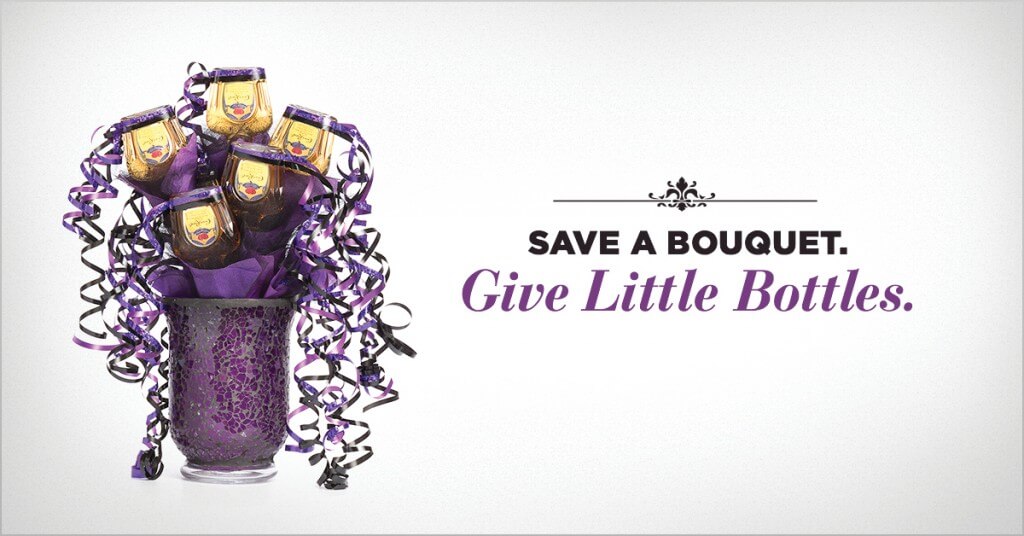 Save a bouquet. Give Little Bottles.